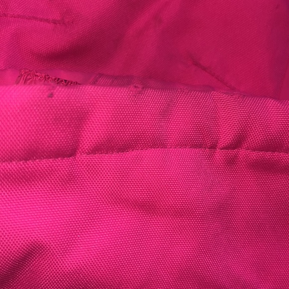 Faded Glory Bib snowpants snowsuit Pink size M 7/8 - Picture 8 of 15